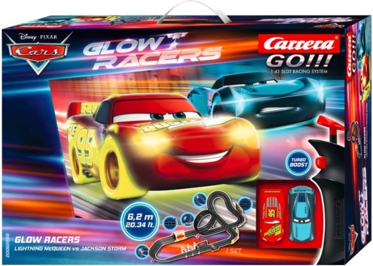 Carrera GO!!! Disney Pixar Cars Glow Racers racebaan