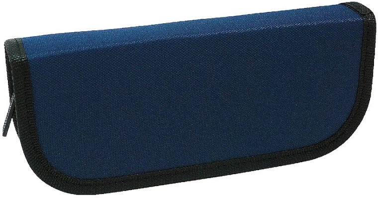 Grote nylon etui CONCORDE, blauw