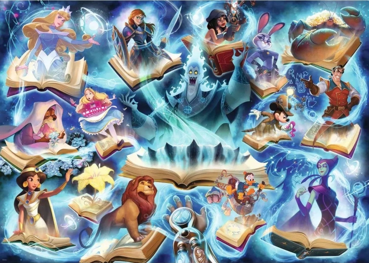 Ravensburger Puzzel Disney Lorcana Glimmers of the Realm – Safír (1000 stukjes)