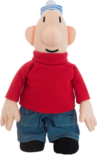 Pluchen figuur Mat (Pat en Mat) 35 cm - 1 stuk