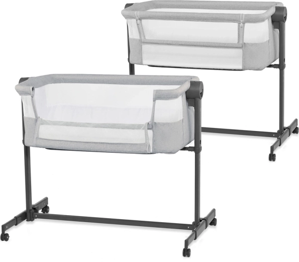 2-in-1: aanschuif- en vrijstaande wieg