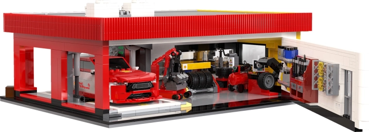 Volledig uitgeruste autowerkplaats