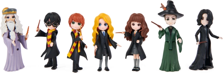 7 iconische personages in één set