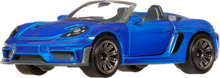 Matchbox Moving Parts Porsche 718 Spyder RS 2024 model granaat