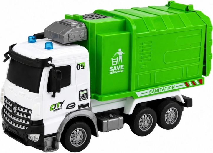 Realistisch RC vuilniswagen-speelgoed