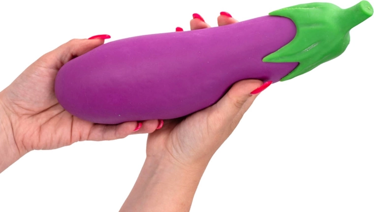 XXL vorm om met beide handen te knijpen