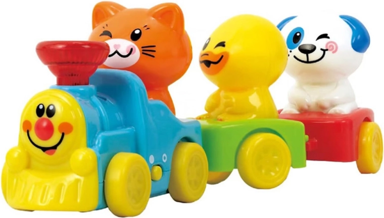 PLAYGO treintje met diertjes