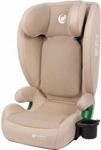 IslaBaby SafiroFix i-Size autostoel 100–150 cm isofix mesh beige