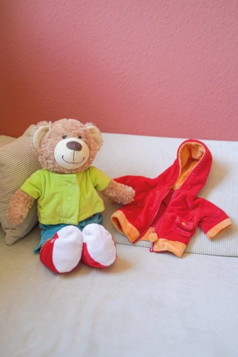 Teddy Brommel – leren aankleden - 1 stuk