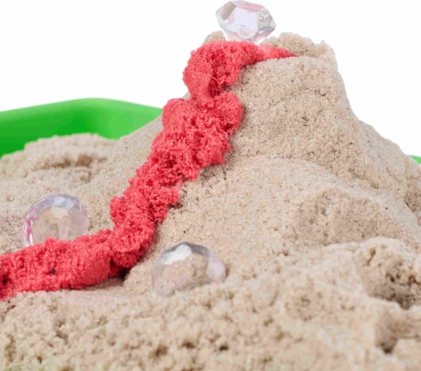 Creatief spelen met kinetisch zand