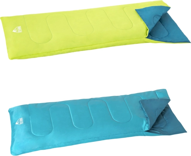 Bestway slaapzak Evade 15 groen of geel 180 × 75 cm