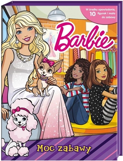 Barbie – groot plezier: set met figuren en speelmat