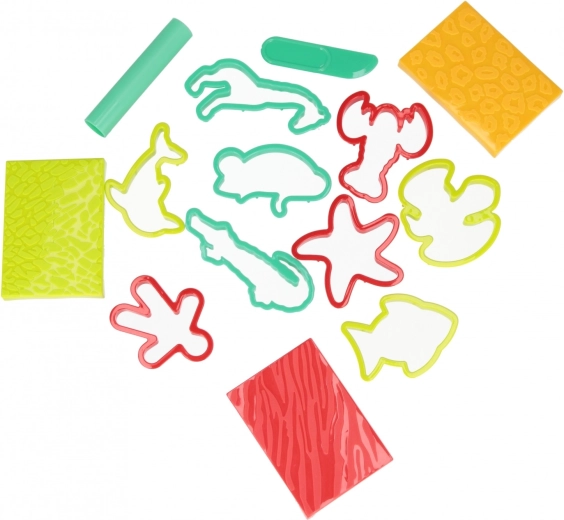 Leuke vormen en texturen met safari-thema