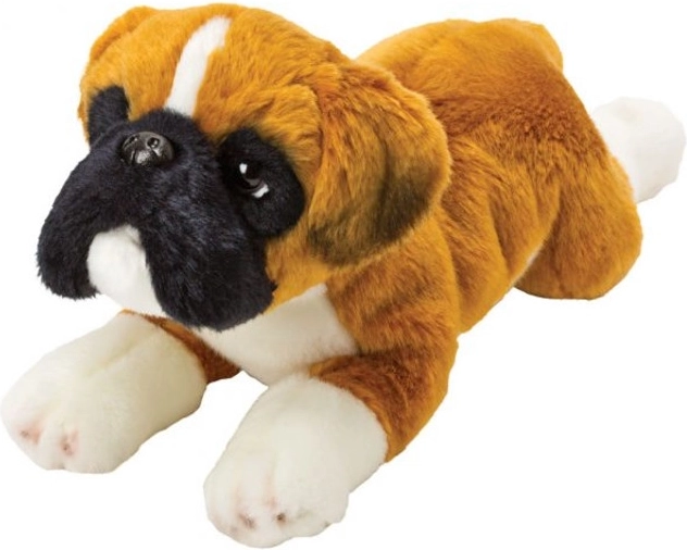 Pluchen hond boxer 35 cm