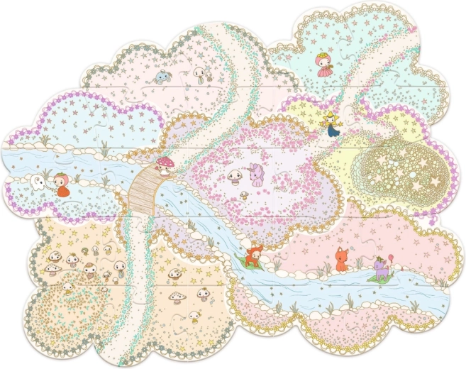 Magische puzzelscène vol details