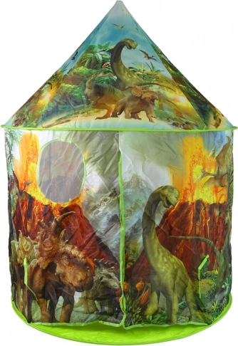 Kinder tent dinosaurussen voor de tuin groen