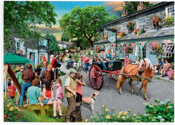 House of Puzzles Ponyparade – puzzel met 500 grote stukjes