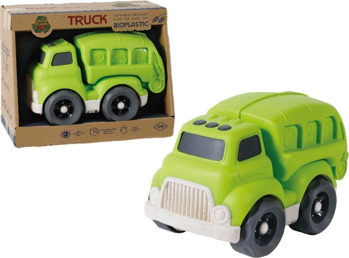 Bioplast vuilniswagen 18 cm