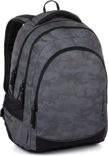 Bagmaster Digital studentenrugzak met camouflageprint