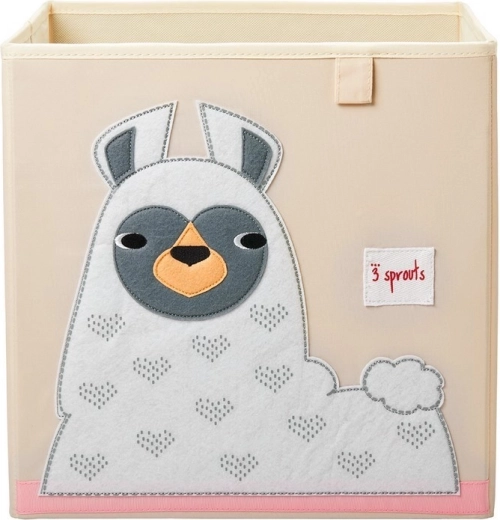 3 Sprouts opbergbox Llama white