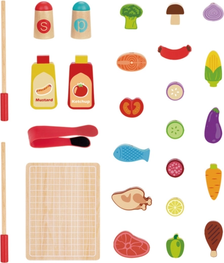 Rijke set accessoires