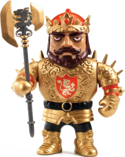 Djeco Arty Toys figuur Ze Glorious – ridder met gouden harnas
