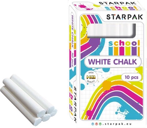 Wit schoolkrijt Starpak
