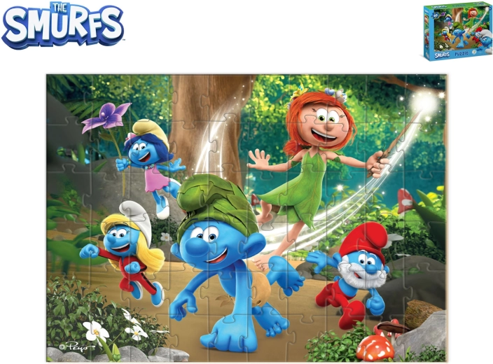 Smurfen kinderpuzzel Prinses 60 stukjes