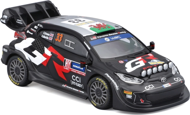 Getrouwe replica van WRC #33 – Elfyn Evans