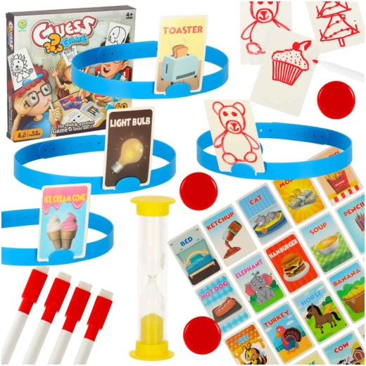 Wie ben ik? Raad- en teken spel voor families