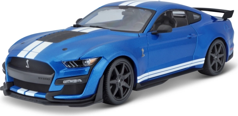 Maisto Ford Shelby GT500 2020 metalen automodel 1:18 blauw