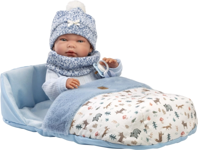 Llorens New born pasgeboren jongetje realistische pop 40 cm