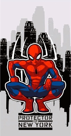Spiderman-handdoek