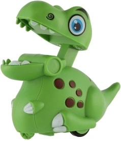 Druk op het hoofdje en rij vooruit