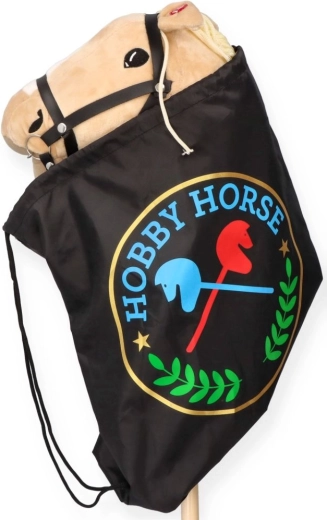 Praktisch opbergen van een hobby horse
