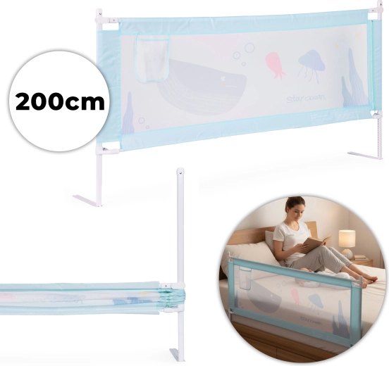 Bedhekje voor kinderen 200 cm ECOTOYS