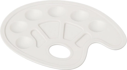 Palet met vakjes en ergonomische grip