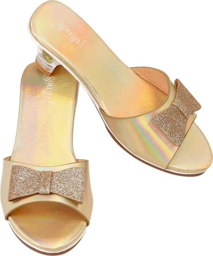 Souza! glinsterende pumps met hak Emmeline, maat 24/25