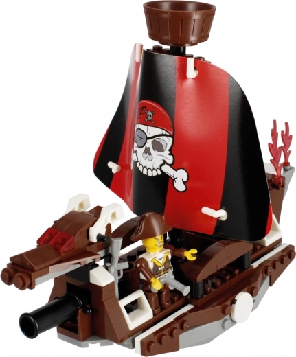 Actief kanon en piratenuitrusting