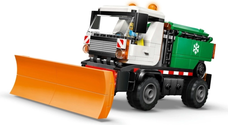 Functionele voorploeg voor realistische winteractie