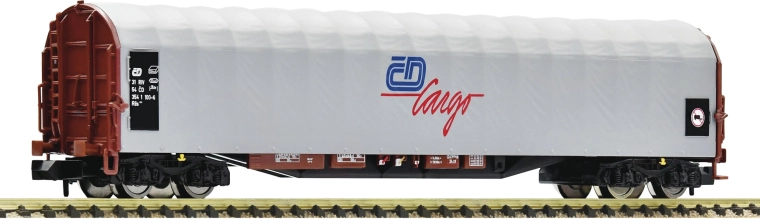 Fleischmann goederenwagen met schuifzeil ČD Cargo (Rils), schaal N