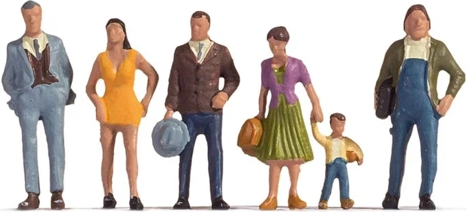 Noch set figuren Stedelijke wandelaars (H0)