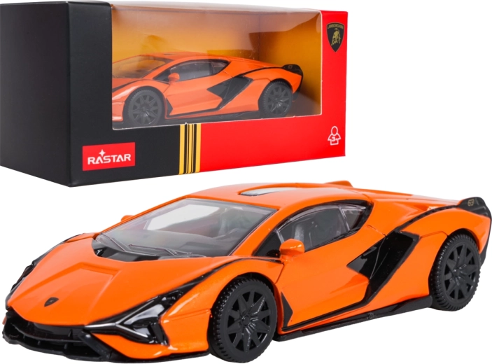 Metalen model Lamborghini Sián RASTAR op schaal 1:43 – Oranje