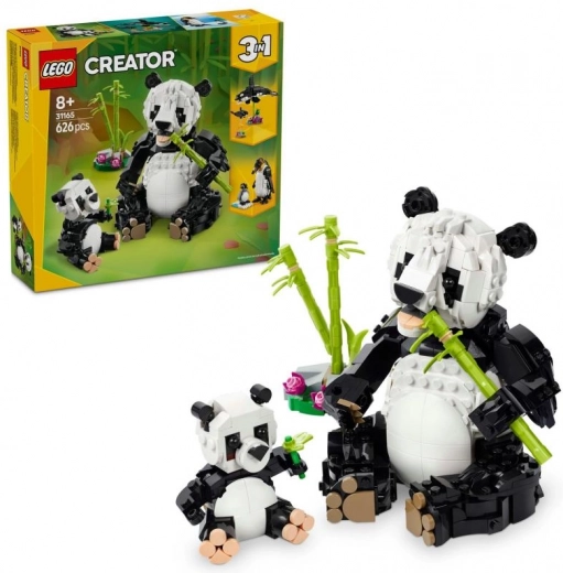creator 3-in-1: pandafamilie
