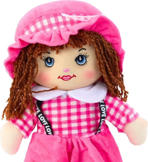 Schattige outfit in roze ruit