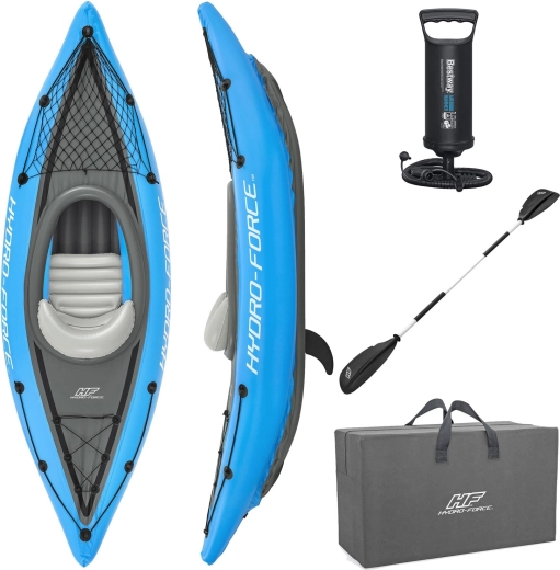 Opblaasbare kajak Bestway Hydro-Force Cove Champion voor 1 persoon