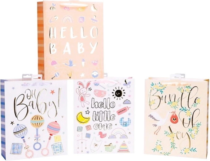Cadeautas – willekeurig patroon