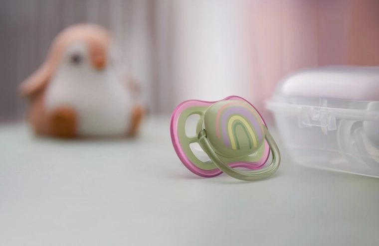 Zachte orthodontische siliconen speen