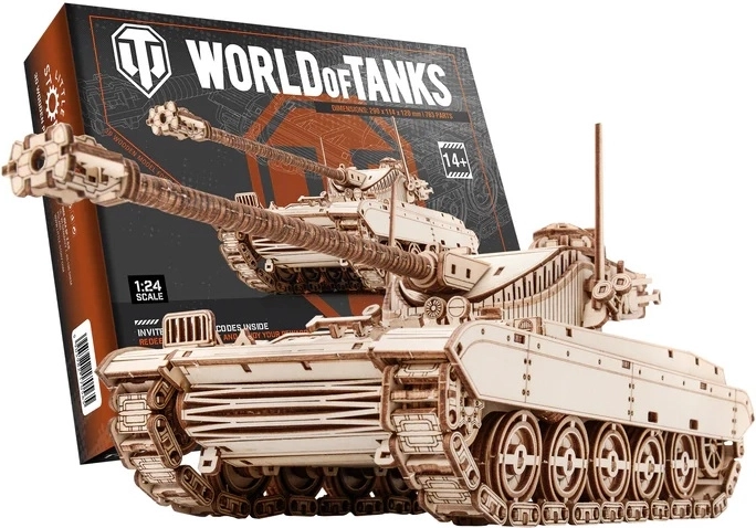 Little Story 3D houten bouwpakket World of Tanks AMX 13 105