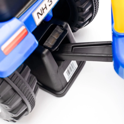 Stabiele constructie met metalen wielassen